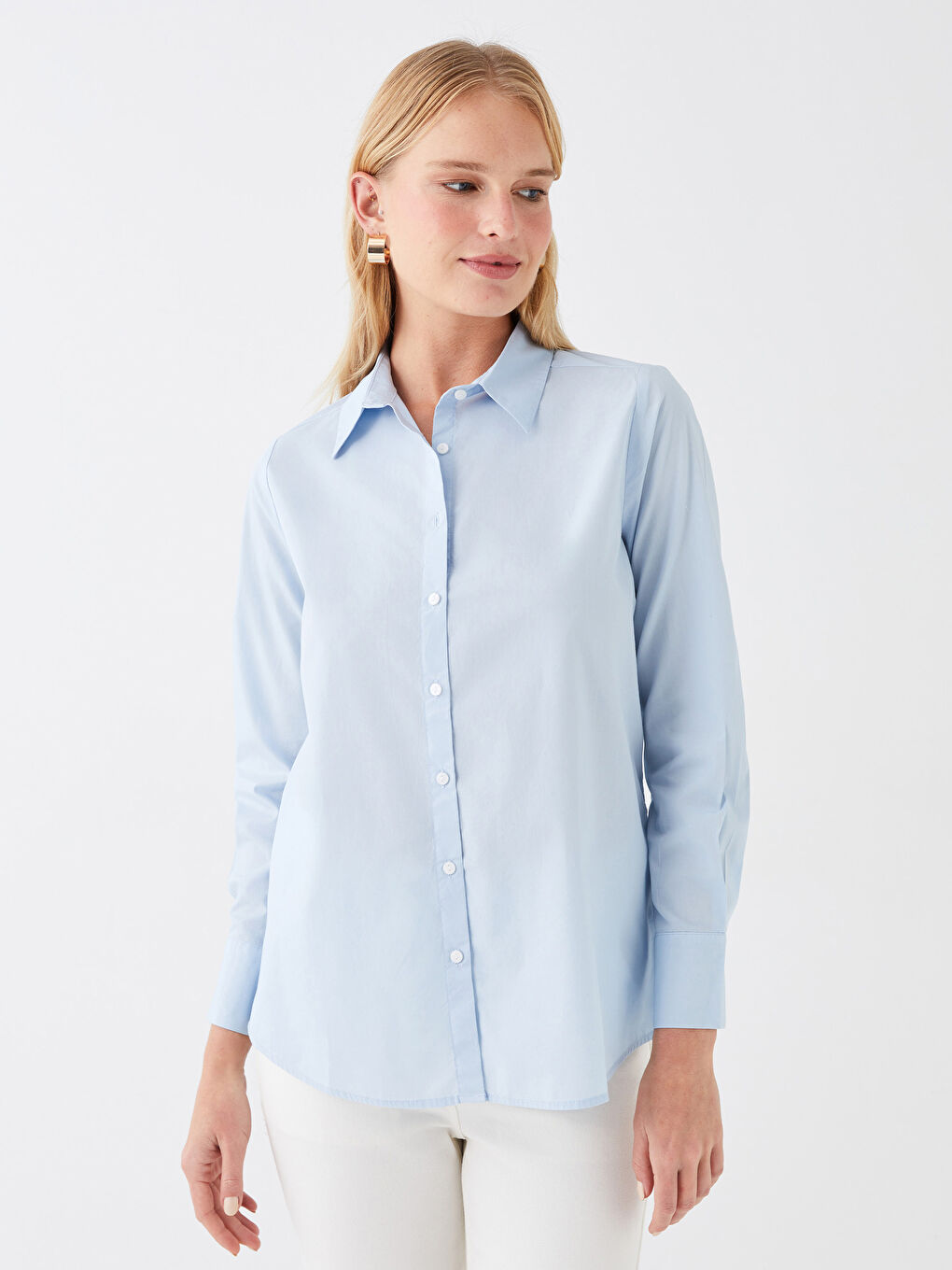 Poplin Women's Shirt-1