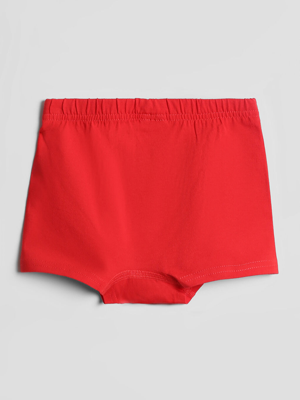 Beyaz Baskılı Pamuklu Erkek Çocuk Boxer 3'lü-4