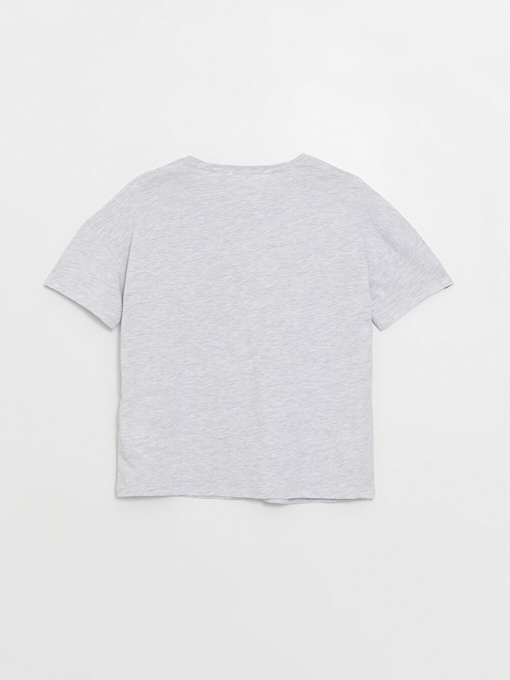 Crew Neck Printed Short Sleeve Women's Short Pyjamas Set-7