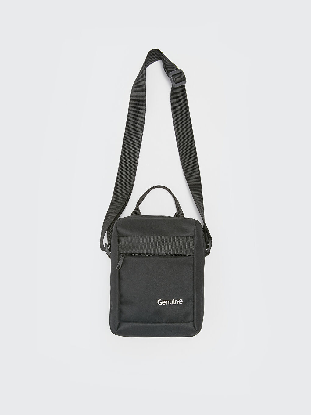 Siyah Baskılı Erkek Çapraz Çanta-2