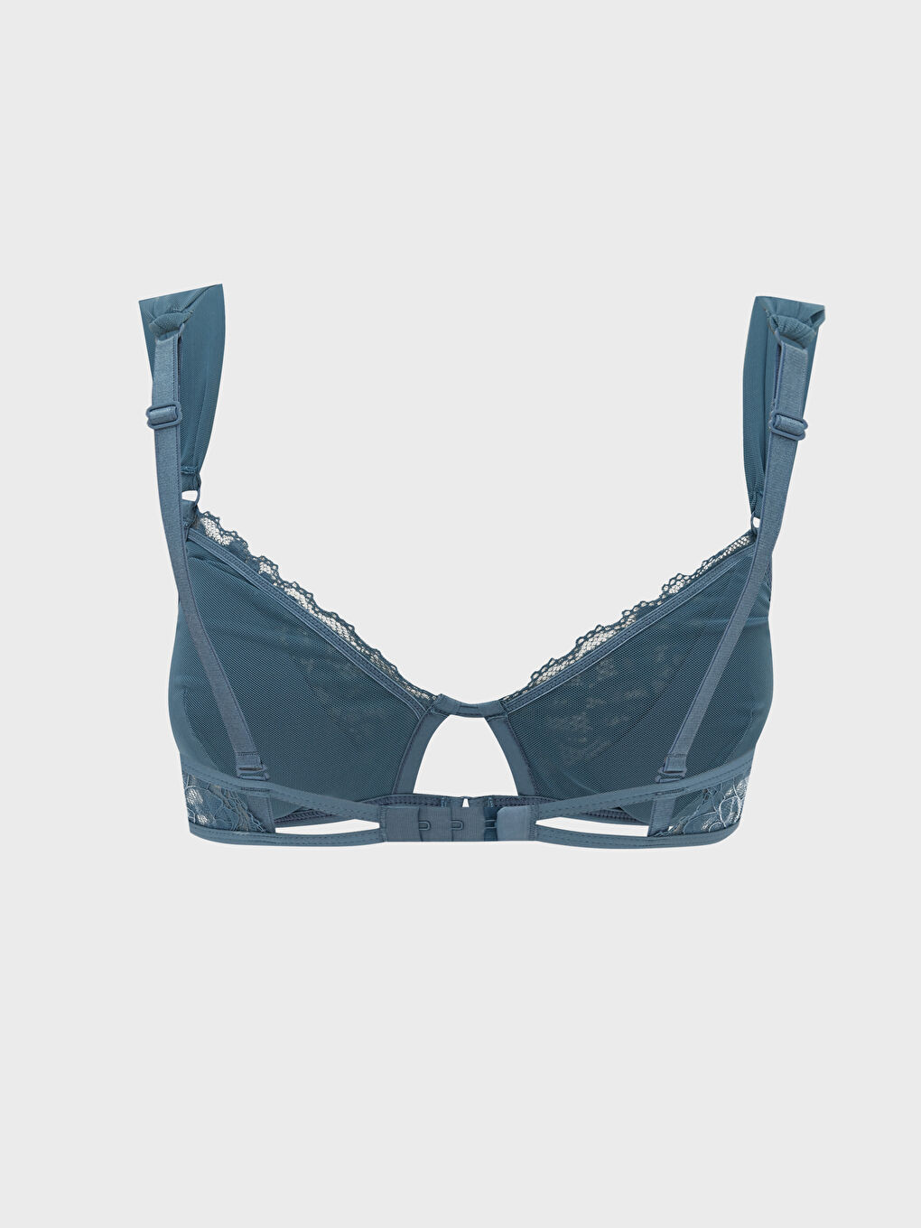 LCW DREAM İndigo Balensiz Dolgusuz Dantelli Bralet - 1