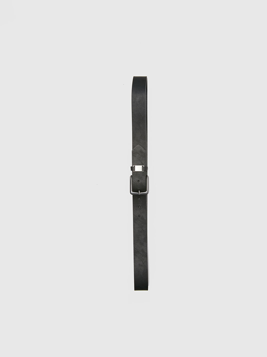 Faux Leather Men's Belt-1
