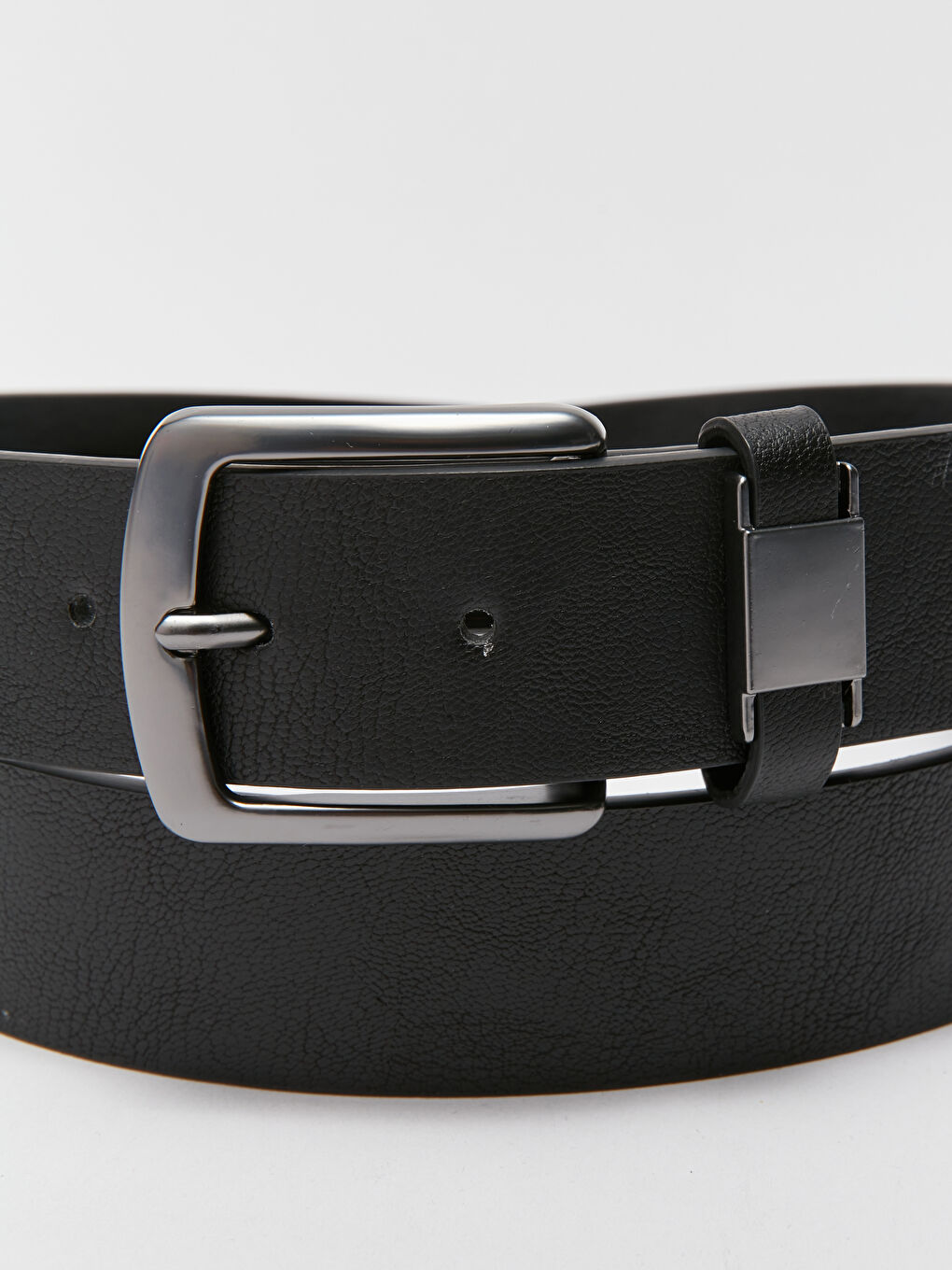 Faux Leather Men's Belt-3