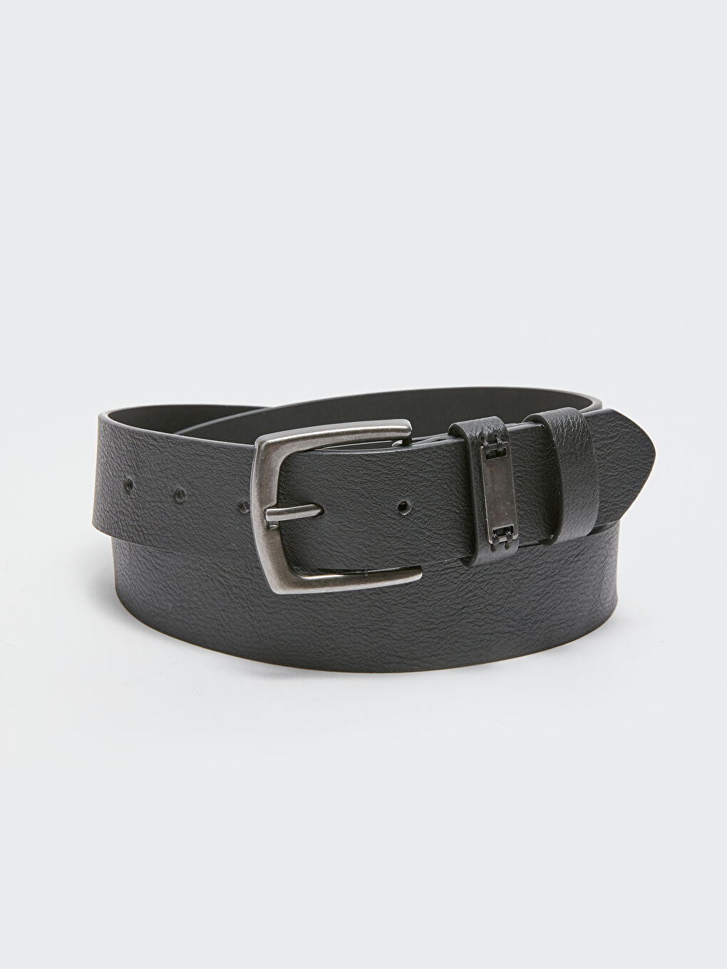 Faux Leather Men's Belt