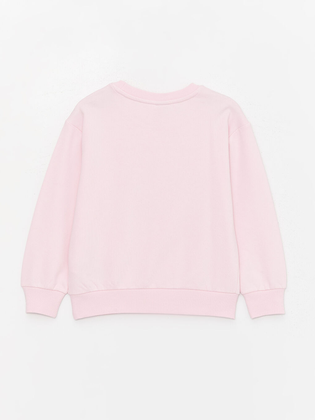 LCW Kids Pembe Leylak Bisiklet Yaka LOL Surprise OMG Lisanslı Uzun Kollu Kız Çocuk Sweatshirt - 1