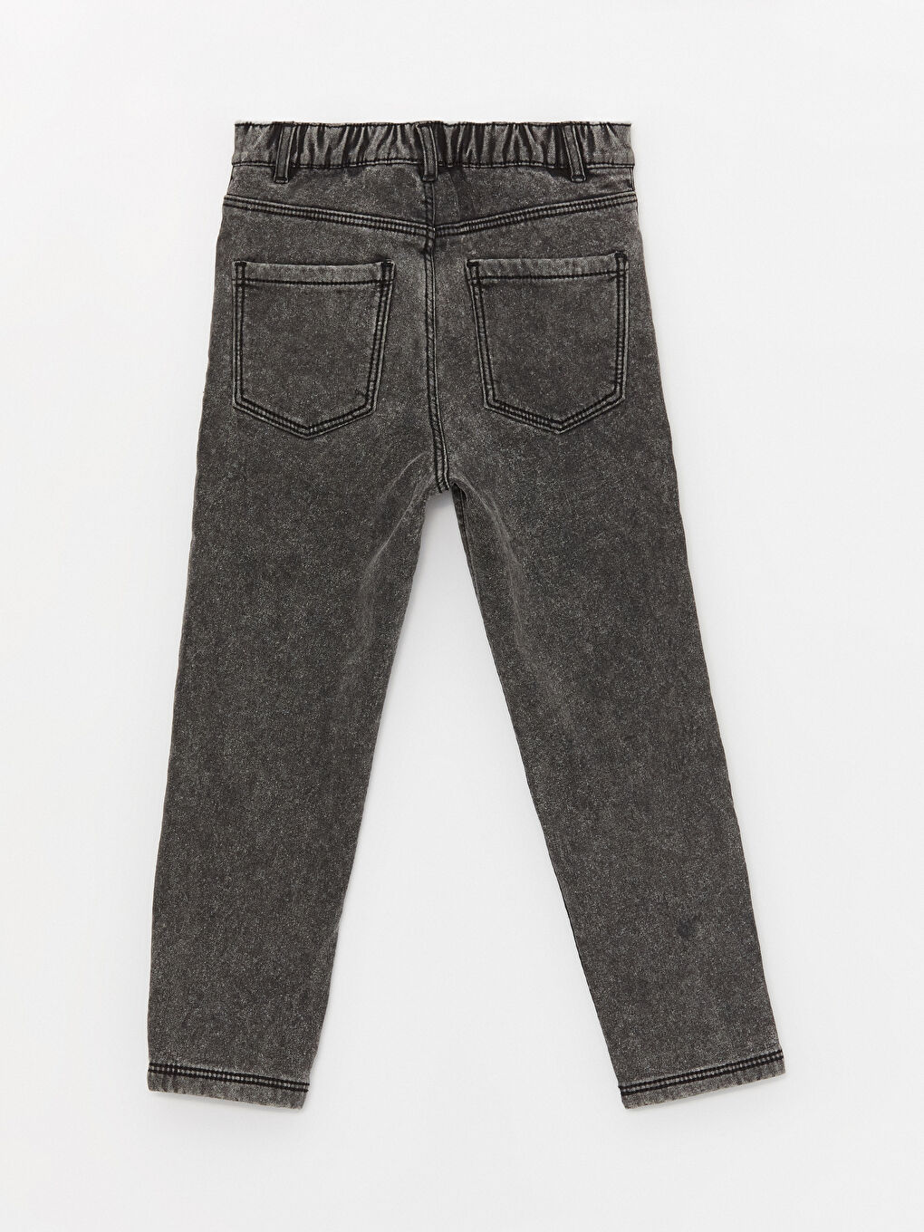LCW Kids Mom Fit Fleece-Lined Girl's Jeans -W39180Z4-SHP