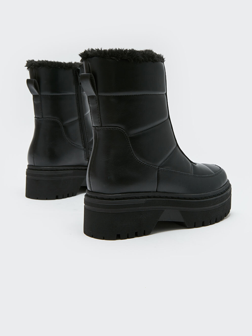 Ботинки за сняг с цип за жени-4