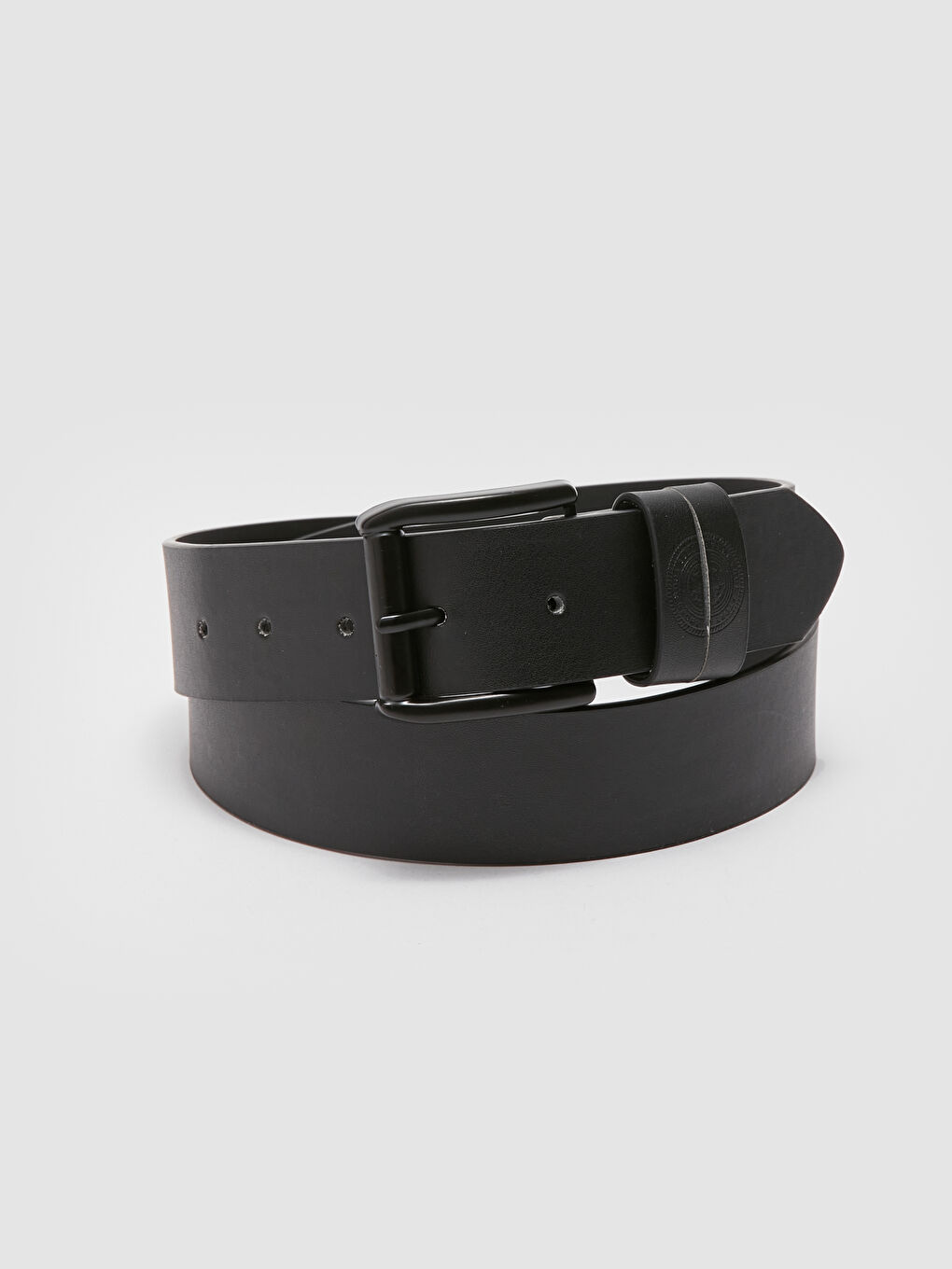 Faux Leather Men's Belt