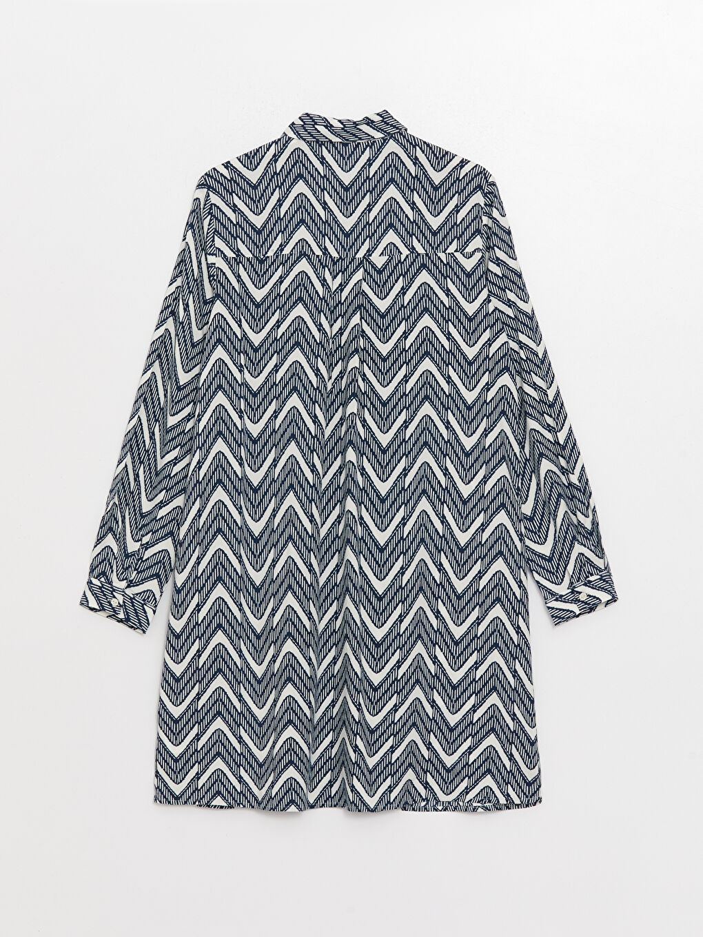 Patterned Women's Shirt Tunic-6