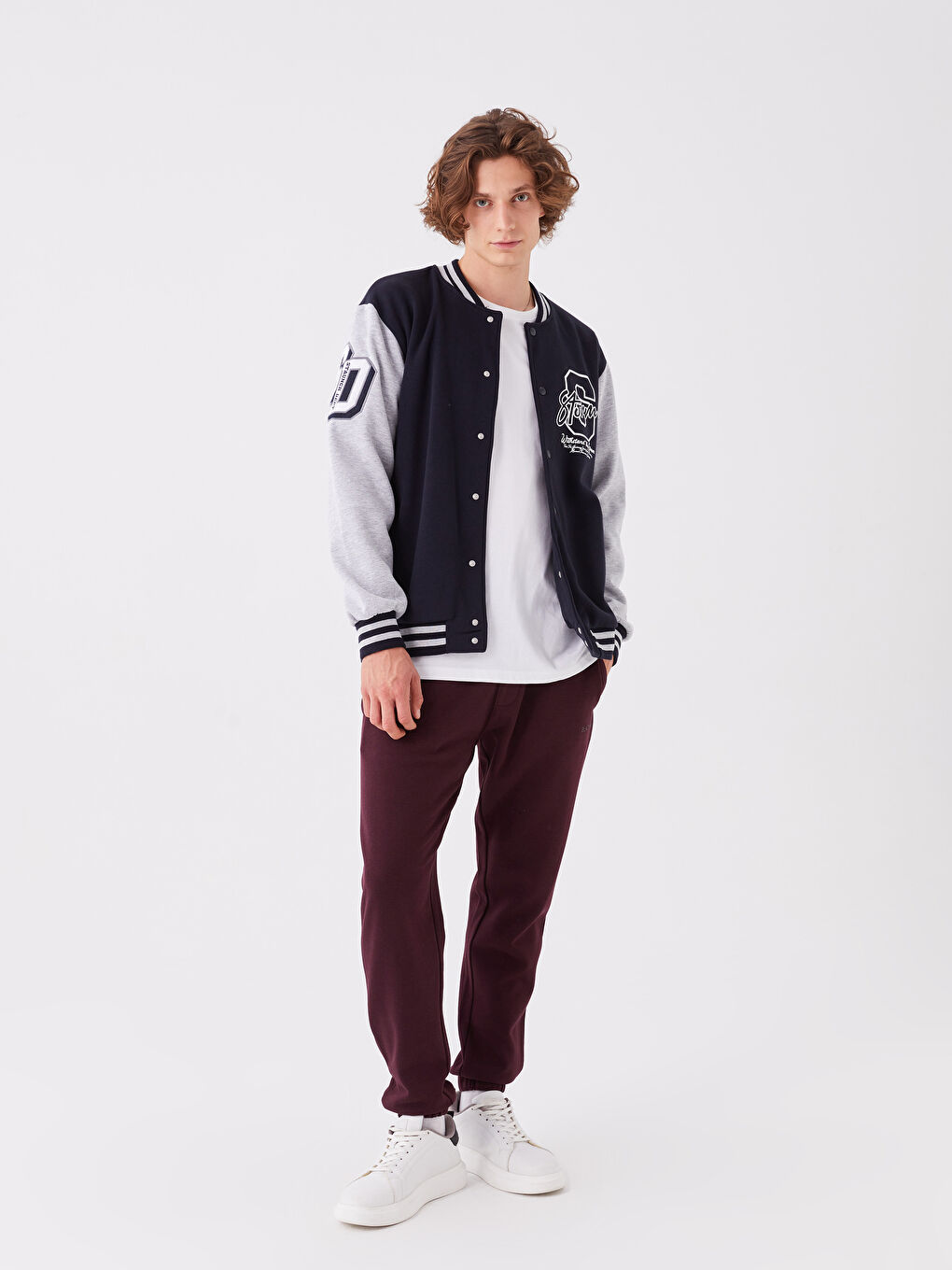 Slim Fit Men's Thick Jogger Sweatpants