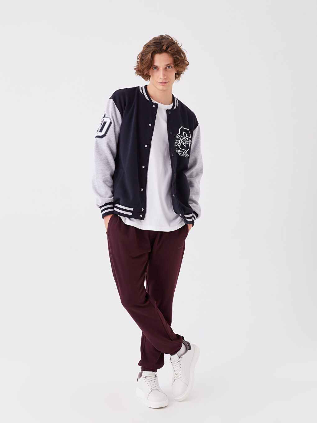 Slim Fit Men's Thick Jogger Sweatpants-1