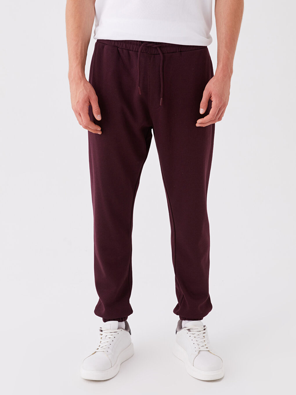 Slim Fit Men's Thick Jogger Sweatpants-3