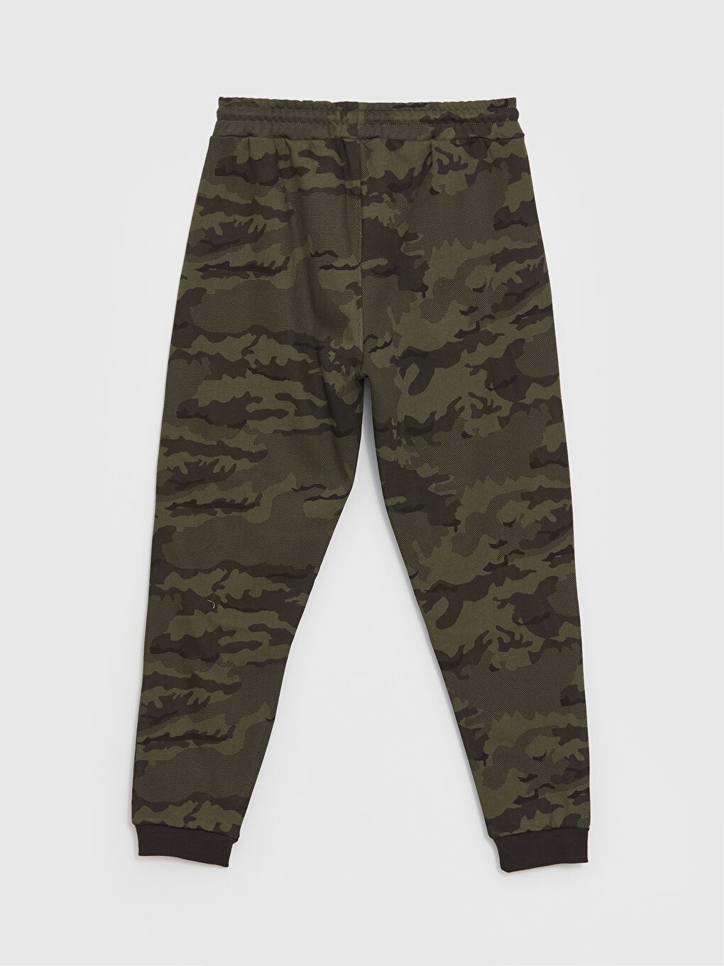 Haki Slim Fit Erkek Kalın Jogger Eşofman Altı-5