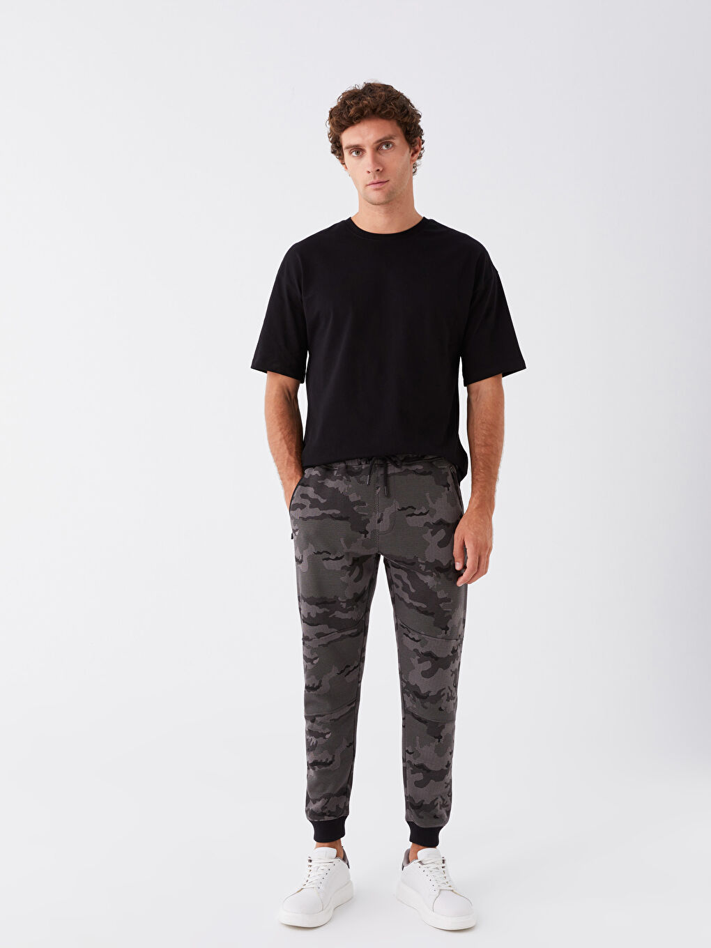 Slim Fit Men's Thick Jogger Sweatpants