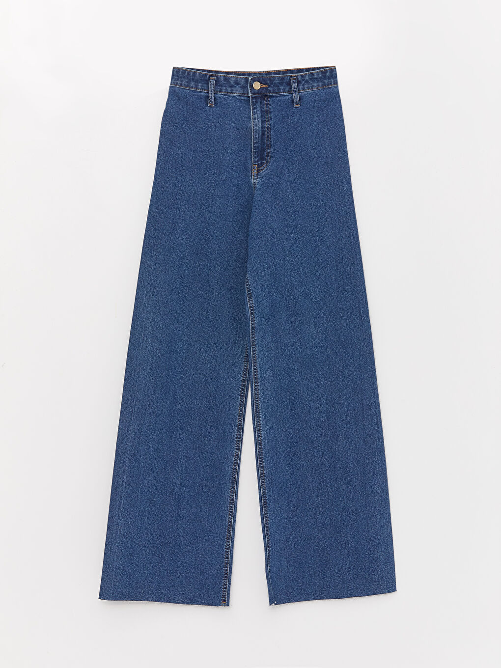 LCW Jeans Yüksek Bel Wideleg Kadın Jean Pantolon -W39510Z8-507