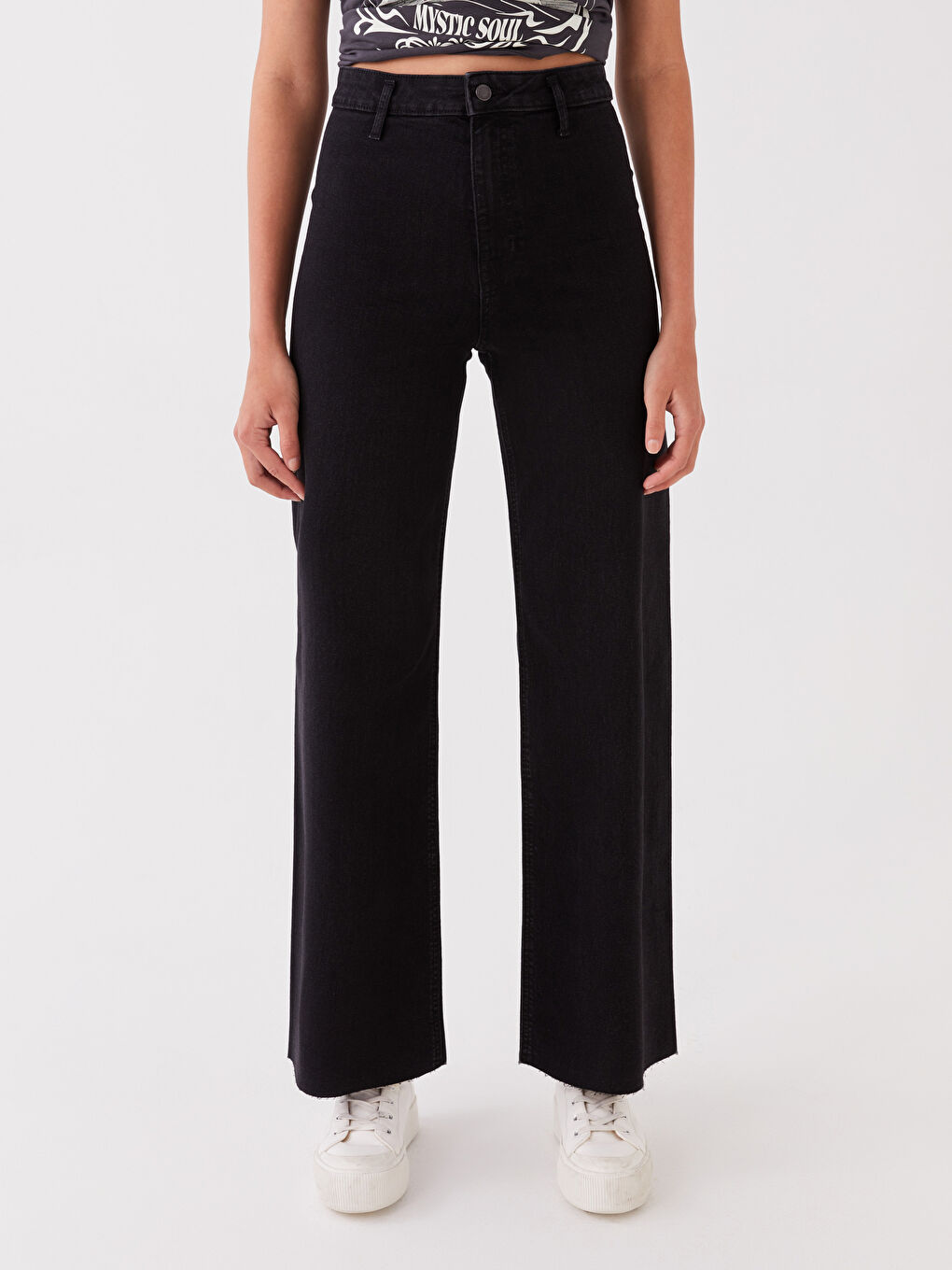 LCW Jeans Ženske farmerke visokog struka i širokih nogavica -W39513Z8-327