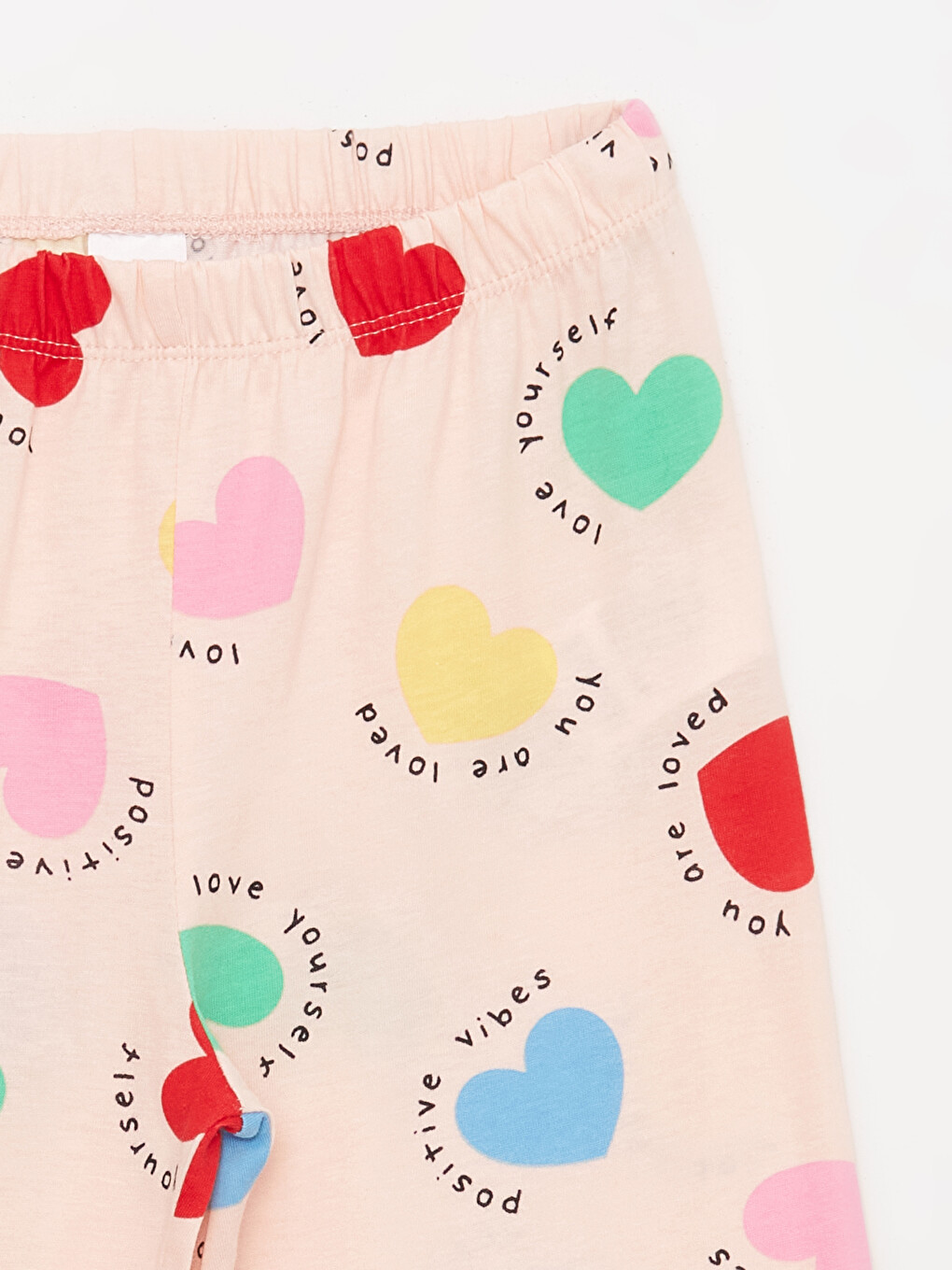 Crew Neck Printed Long Sleeve Girls' Pyjama Set-5