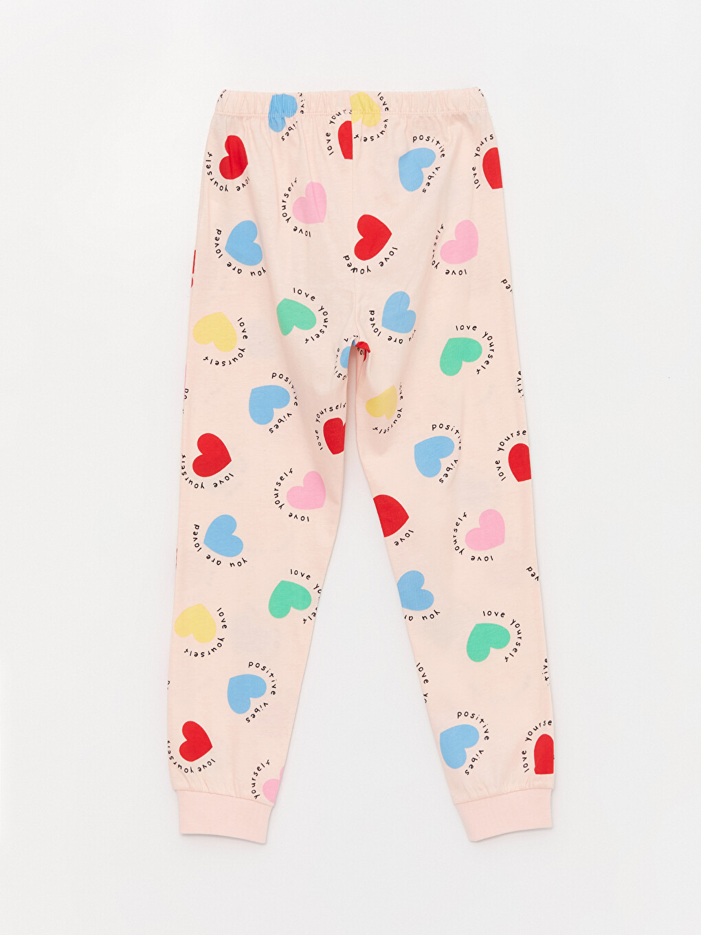 Crew Neck Printed Long Sleeve Girls' Pyjama Set-6