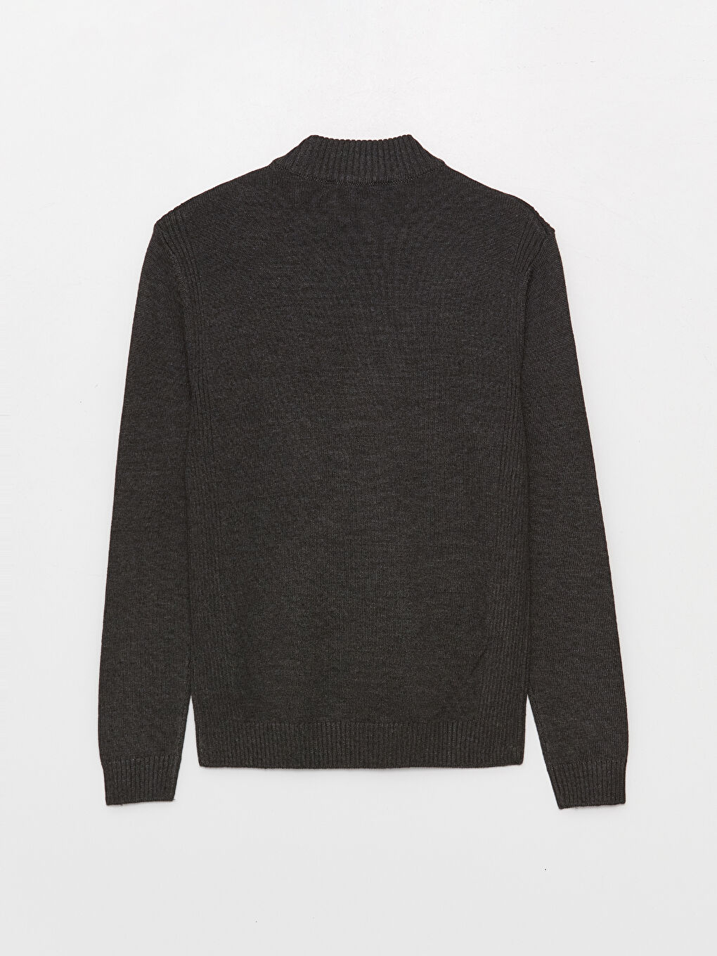 Half Turtleneck Long Sleeve Men's Knitwear Sweater-6