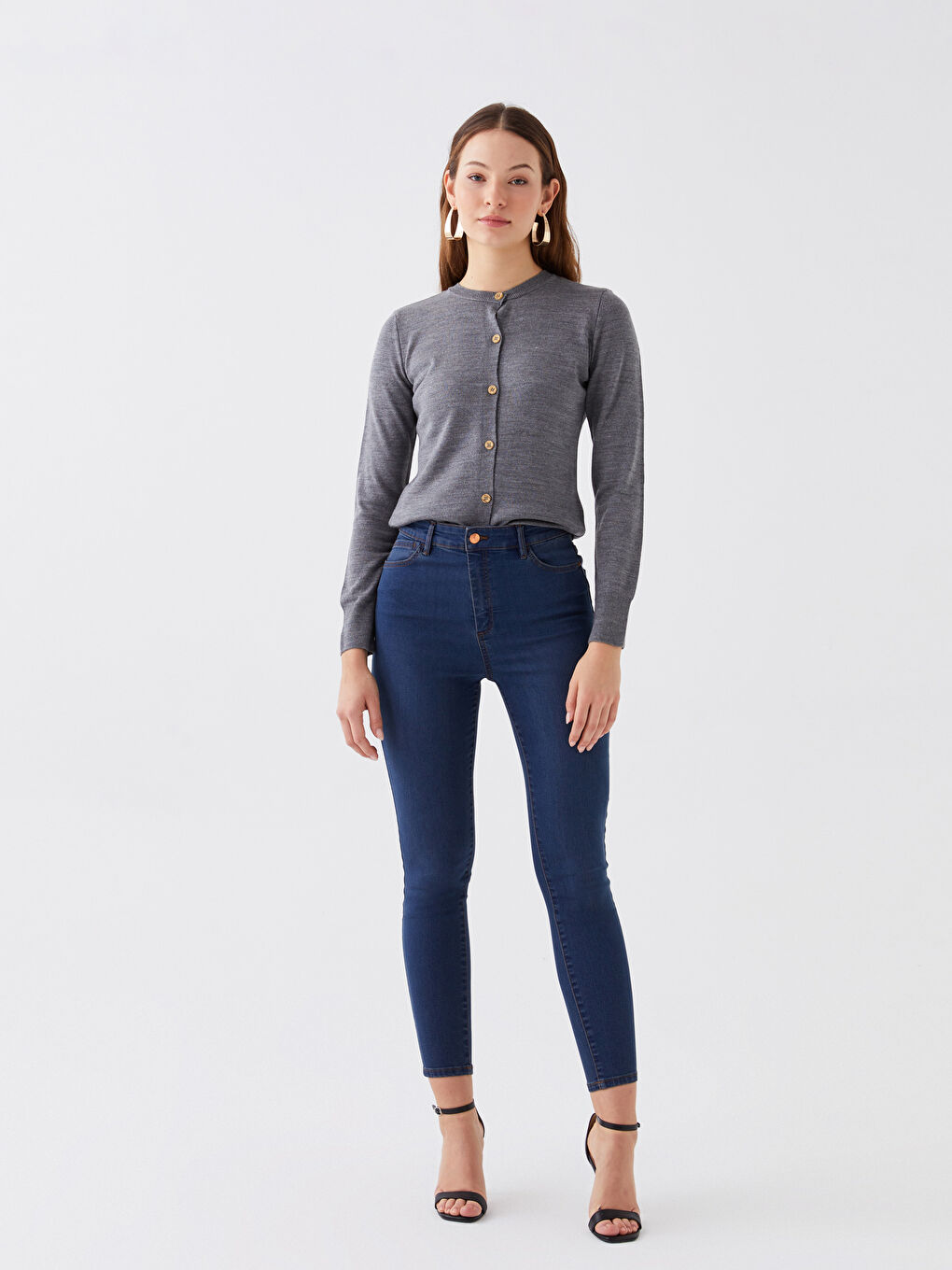 Blugi Slim Fit pentru Femei-2