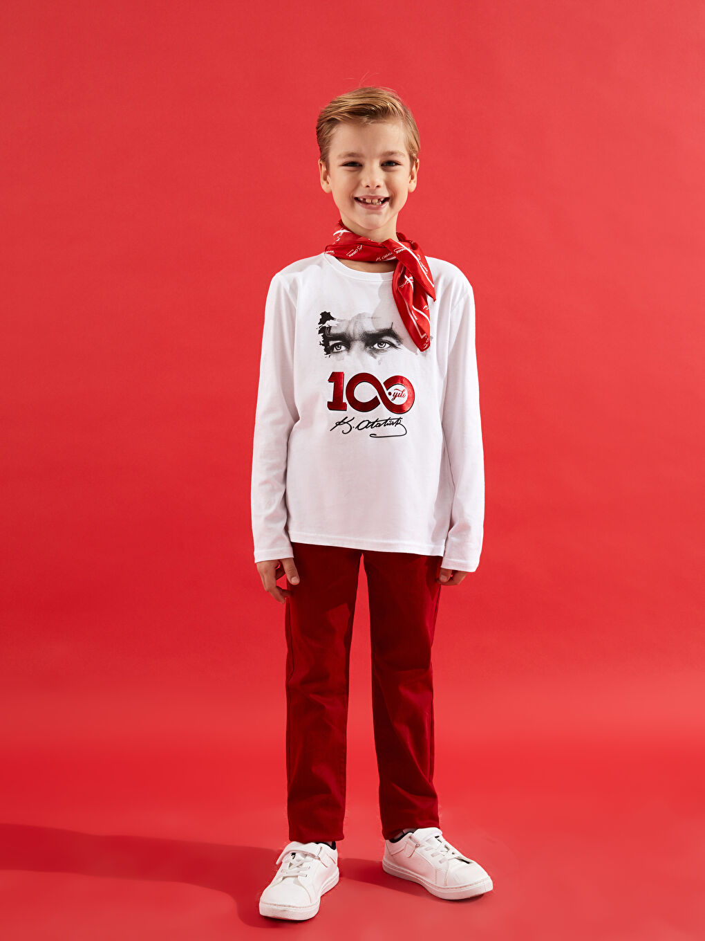 Boys' Trousers with Adjustable Elastic Waist