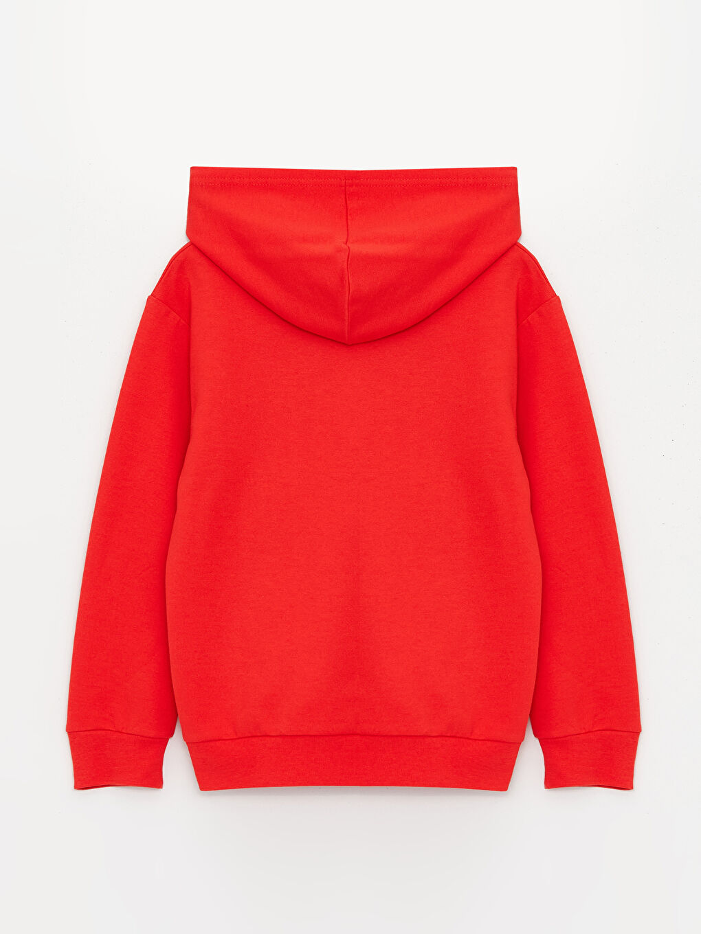 LCW Kids Kırmızı Barcelona Baskılı Erkek Çocuk Hoodie - 1