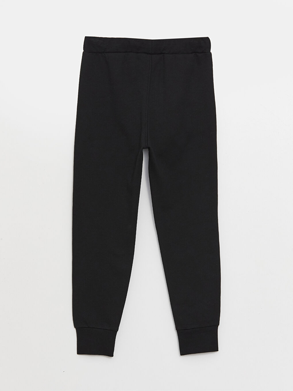 Siyah Beli Lastikli Barcelona Baskılı Erkek Çocuk Jogger Eşofman Altı-1