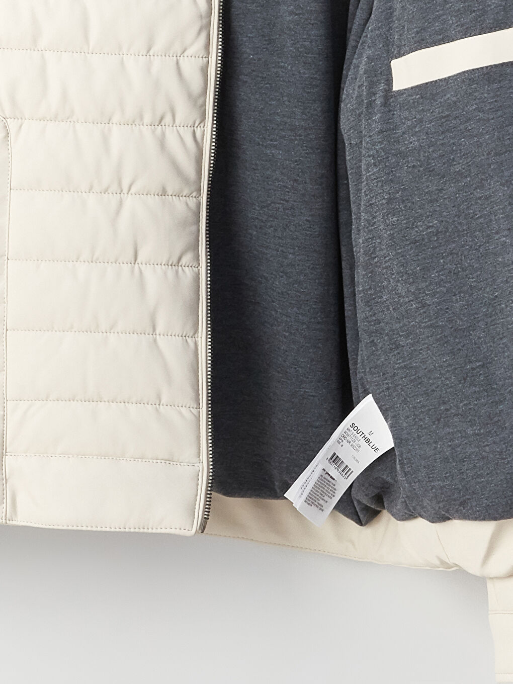 Standard Fit Funnel Neck Men's Puffer Coat-8