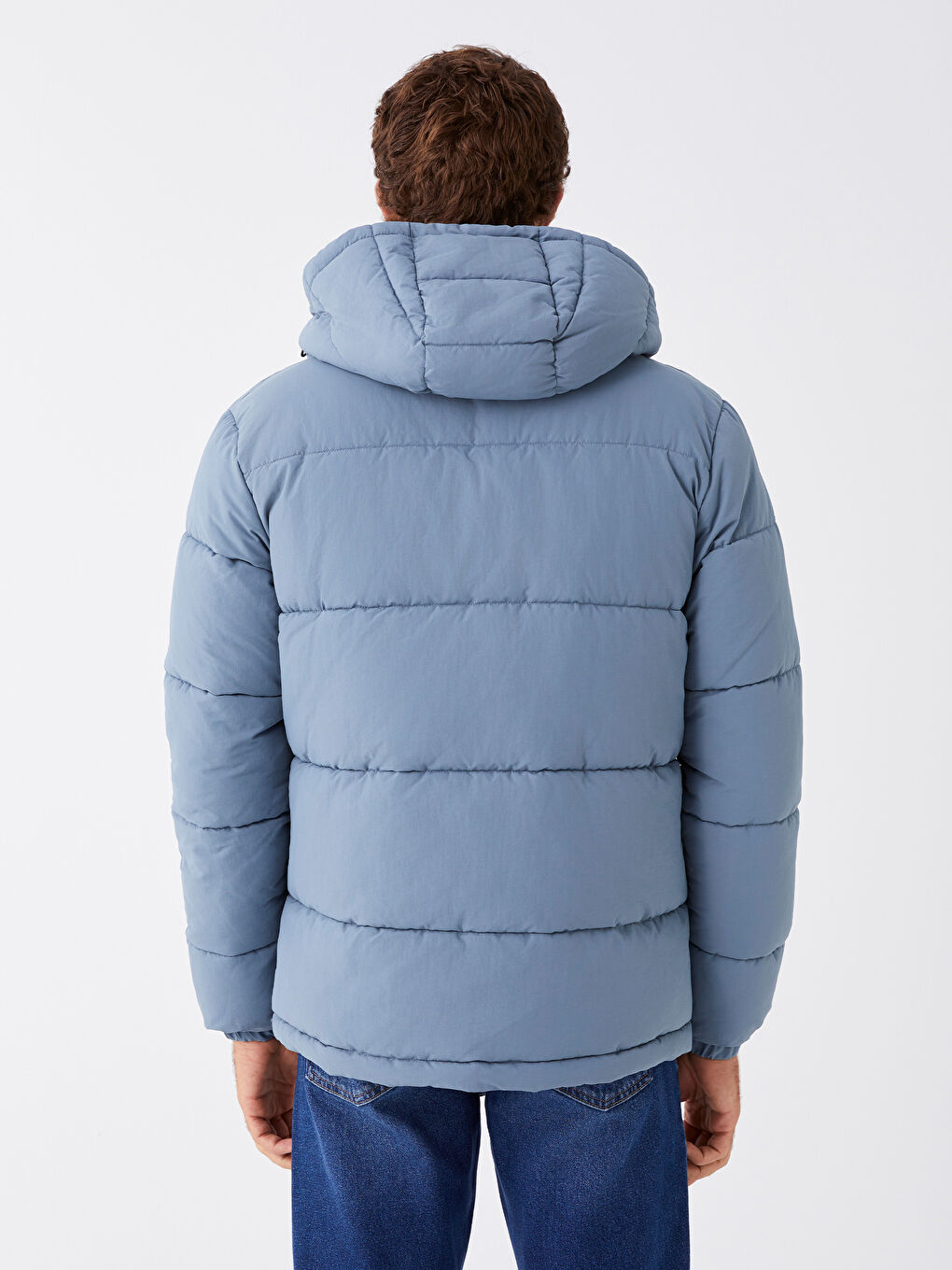 LCW Casual Relaxed Fit Hooded Men's Puffer Coat -W39775Z8-QJ0