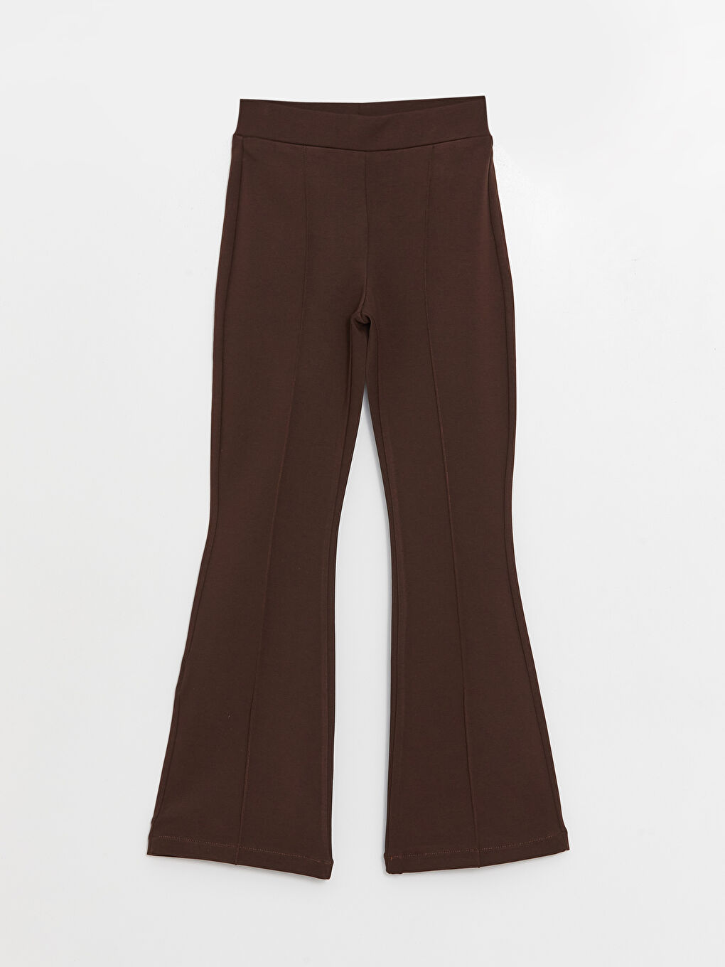 LCWAIKIKI Basic Pantalone sa elastičnim strukom, jednostavne, širokih nogavica za žene -W39781Z8-JTW