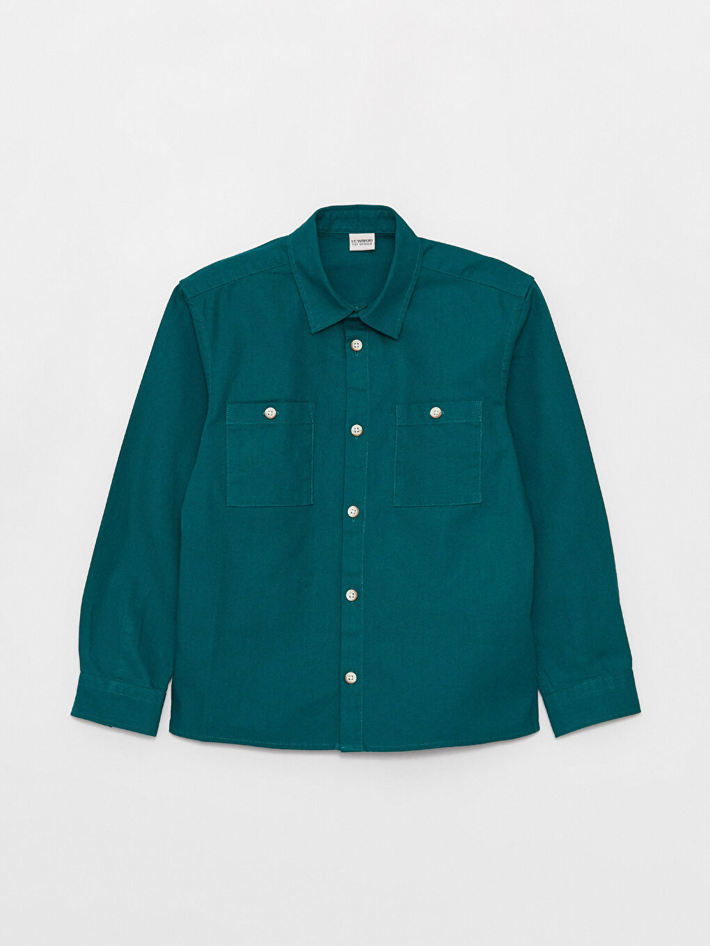Basic Long Sleeve Boys' Shirt -W39856Z4-HKU