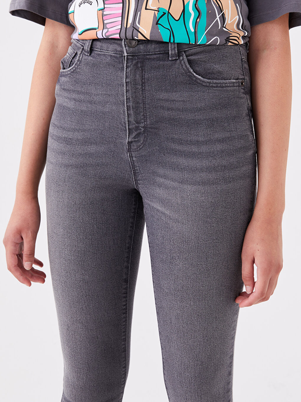 High Waisted Jupiter Super Skinny Fit Women's Jeans-4