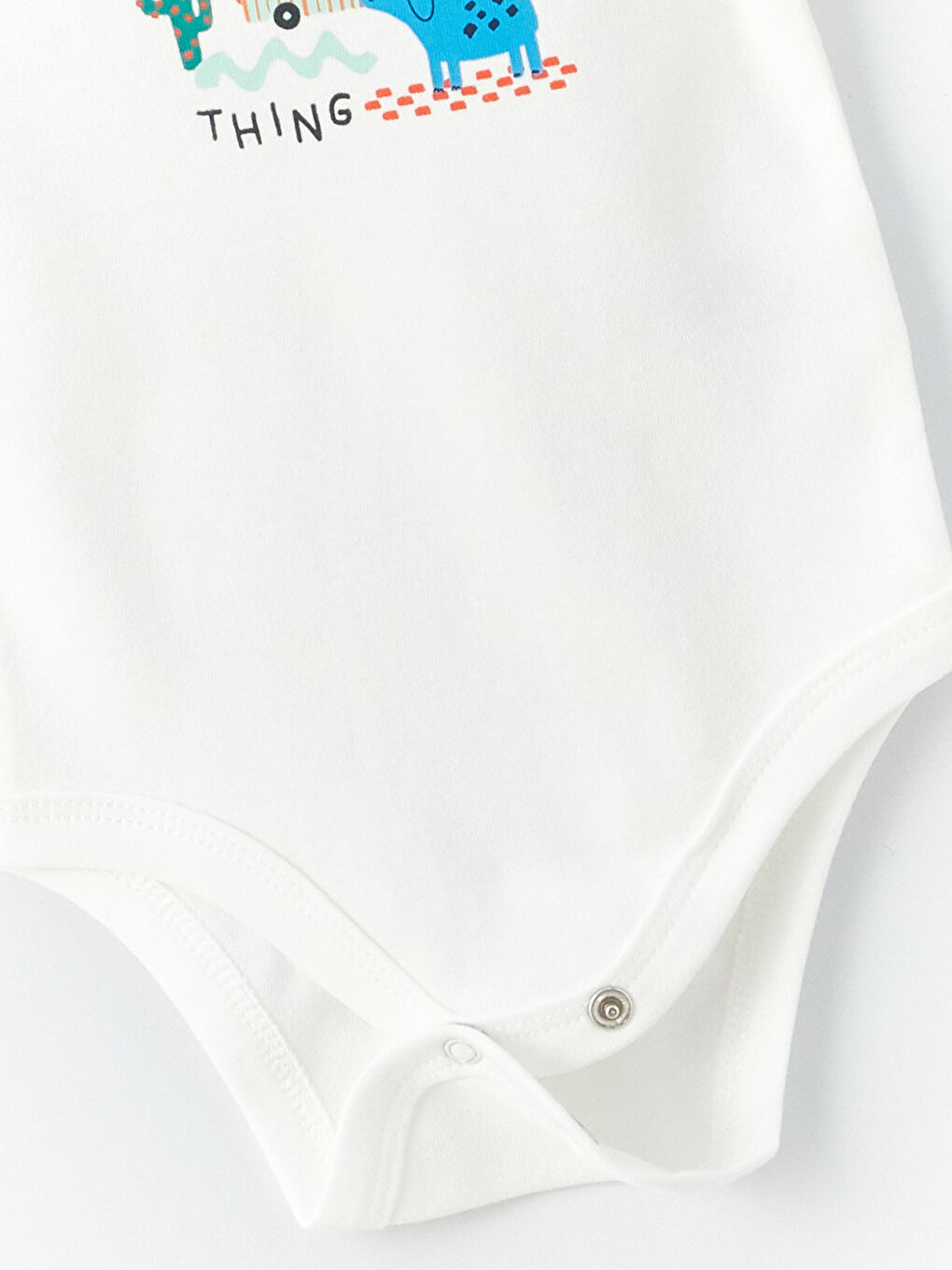 მრგვალი საყელო ნაბეჭდი ახალშობილ ბიჭების საავადმყოფოს კომპლექტი 3-ცალიანი-3