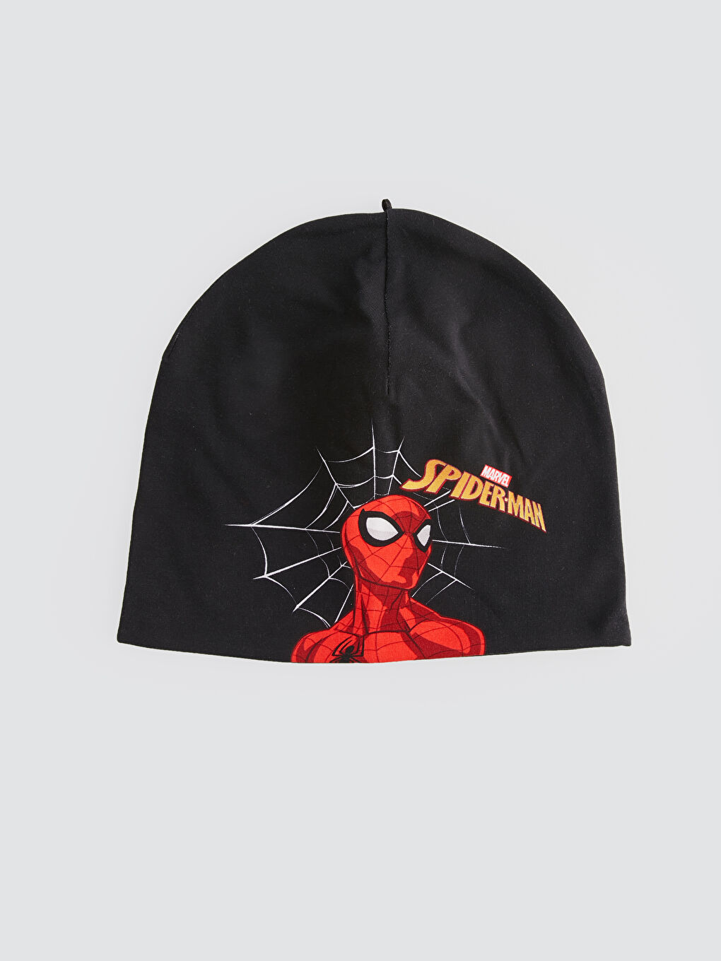 LCW ACCESSORIES Siyah Erkek Çocuk Spiderman Baskılı Bere