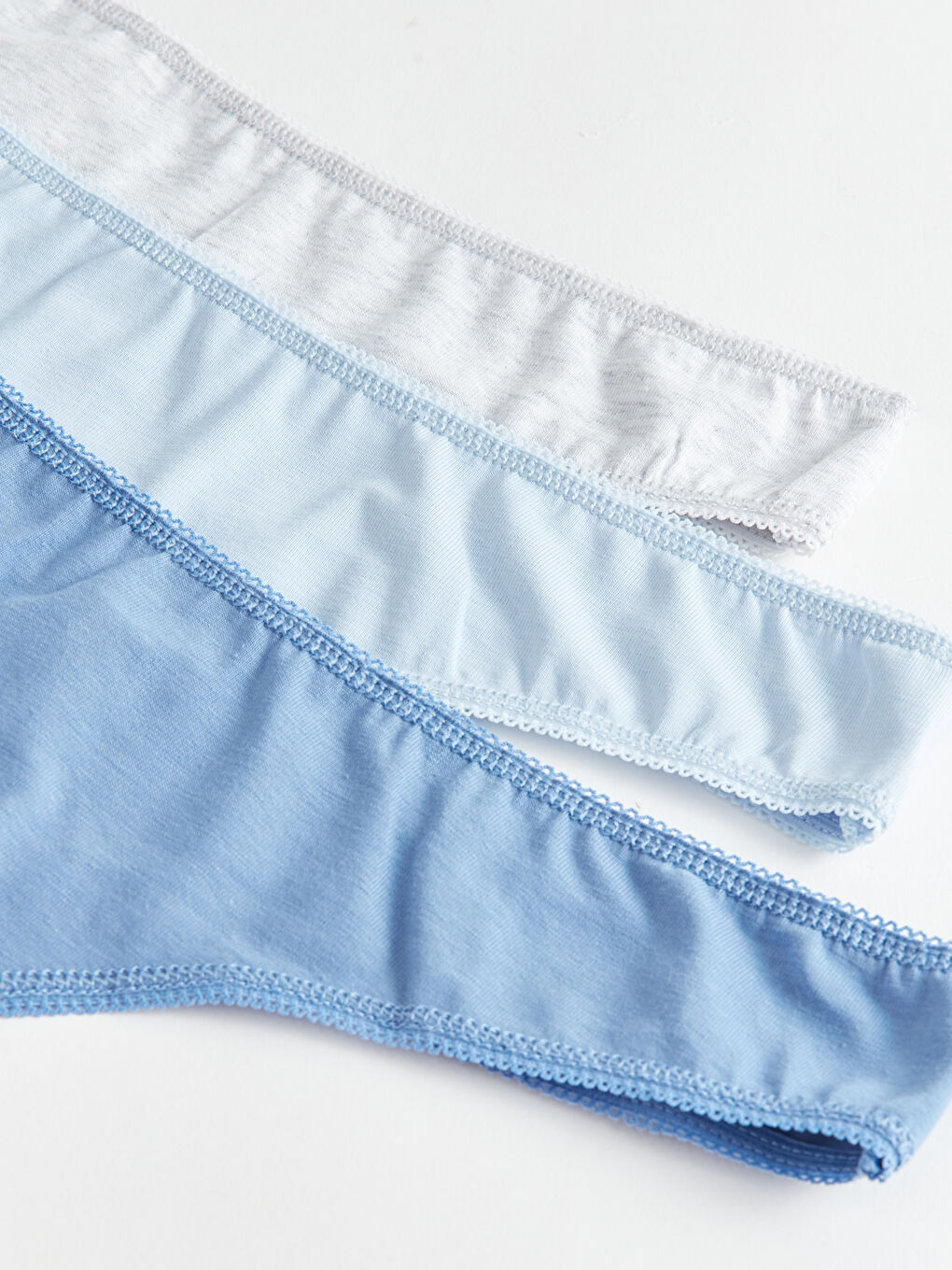 Plain Thong Knickers 3-Pack-2