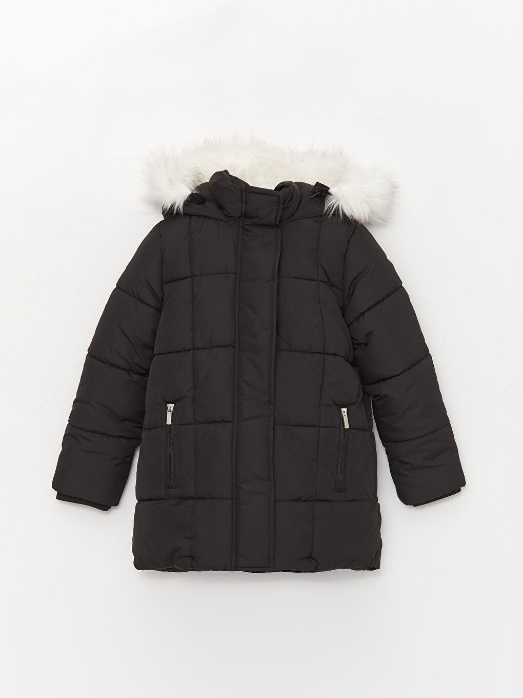 Hooded Girls' Coat