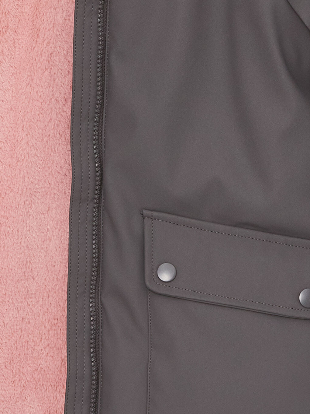 Hooded Girls' Coat -W3AA74Z4-HLC