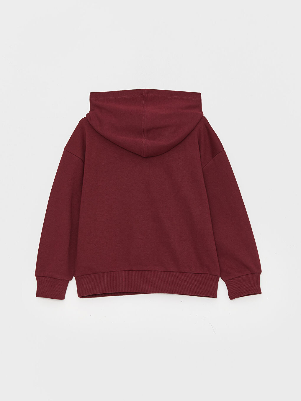 қыздарға арналған принтті ұзын жеңді капюшонды және спорттық шалбар-4