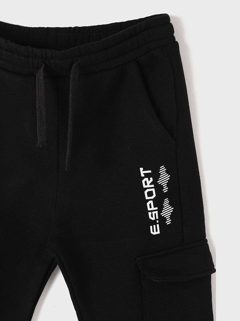 LCW Kids Pantalon de survêtement cargo pour garçons à taille élastiquée -W3AB80Z4-CVL