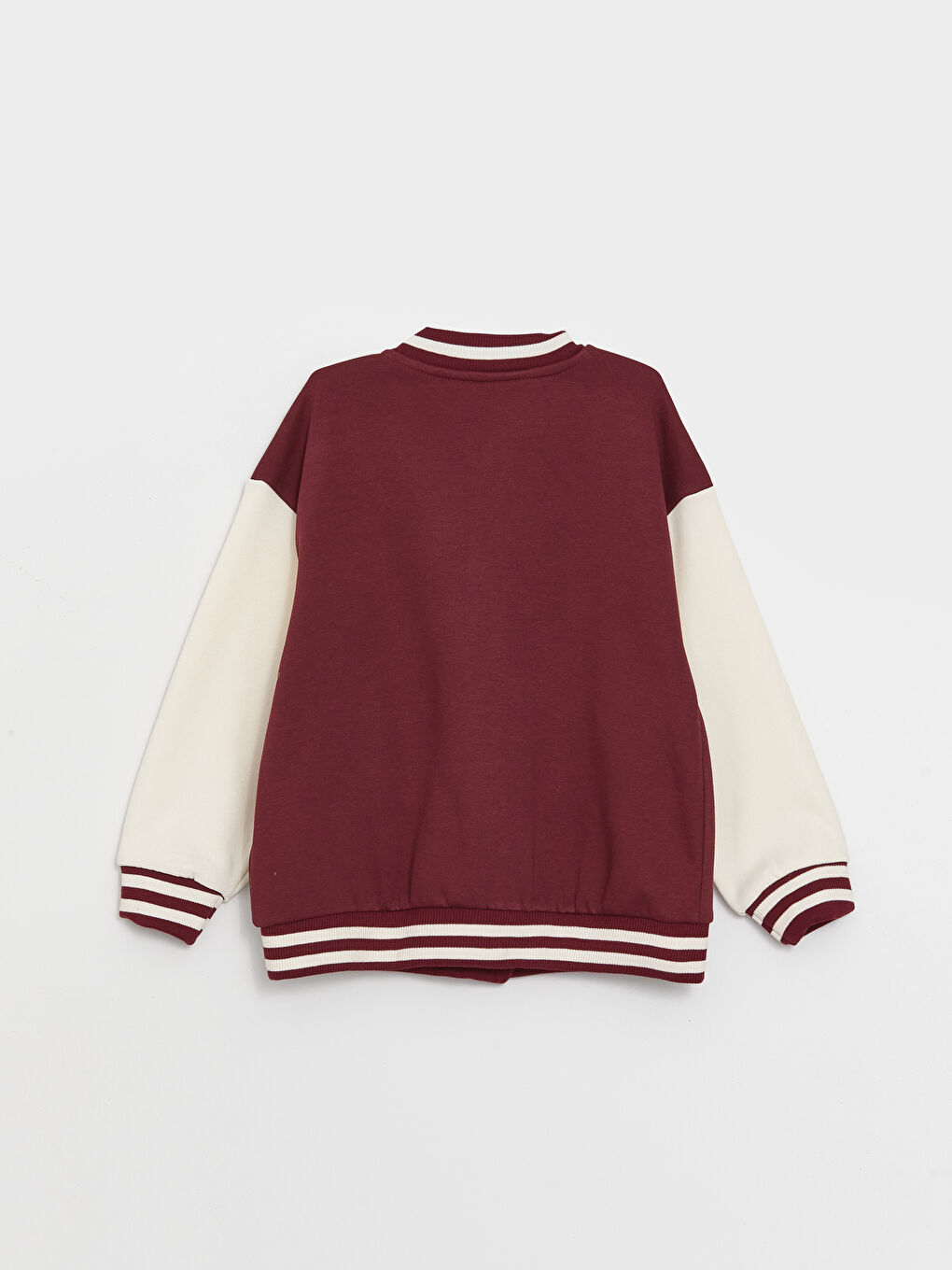 LCW Kids Bequeme Passform College Jacke für Mädchen -W3AC87Z4-HRW