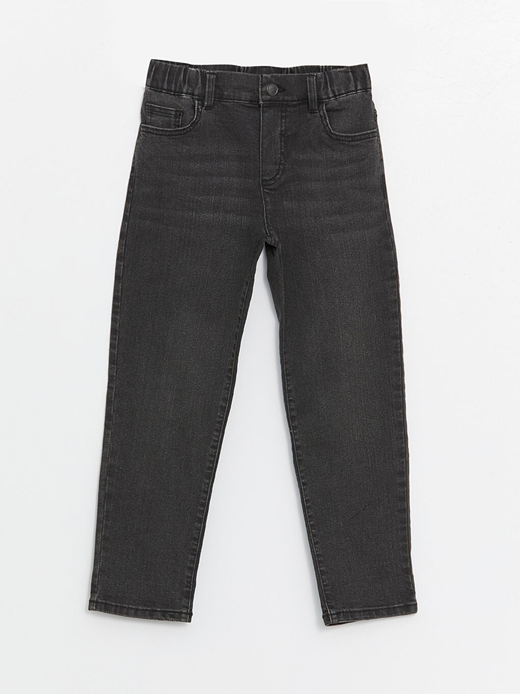 Loose Fit Elasticated Waist Boys Jeans