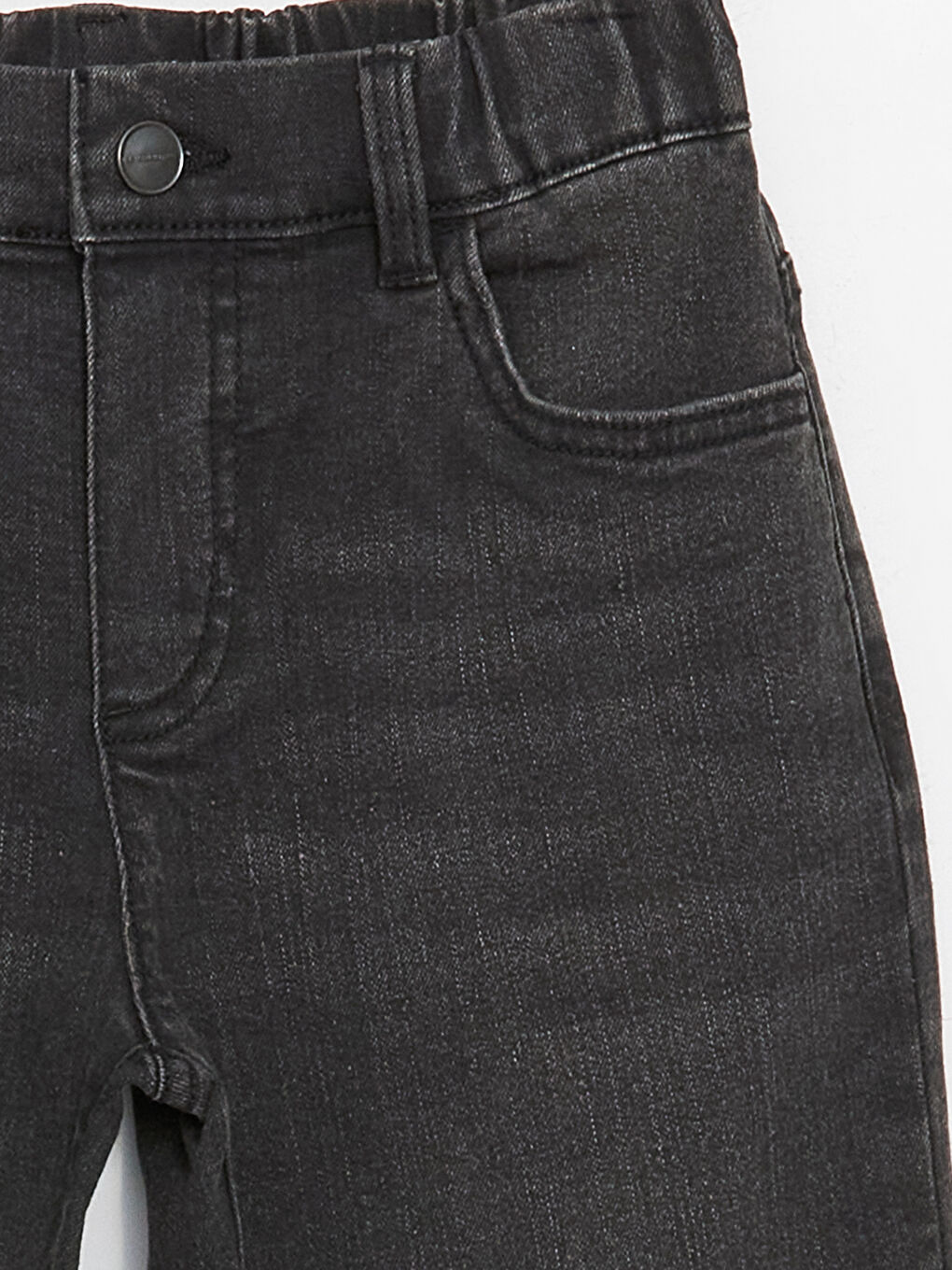 Loose Fit Elasticated Waist Boys Jeans-1