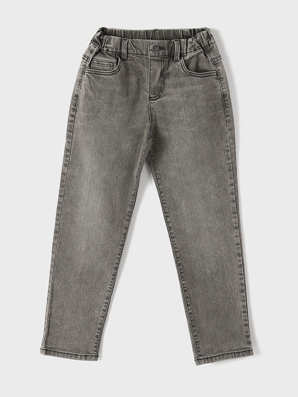 Loose Fit Elasticated Waist Boys Jeans