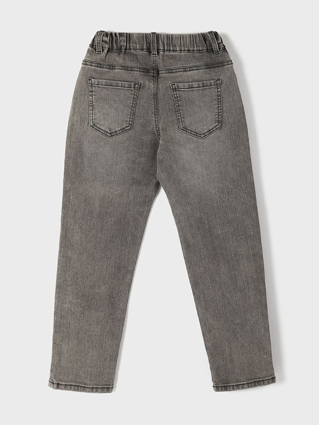 Loose Fit Elasticated Waist Boys Jeans-1