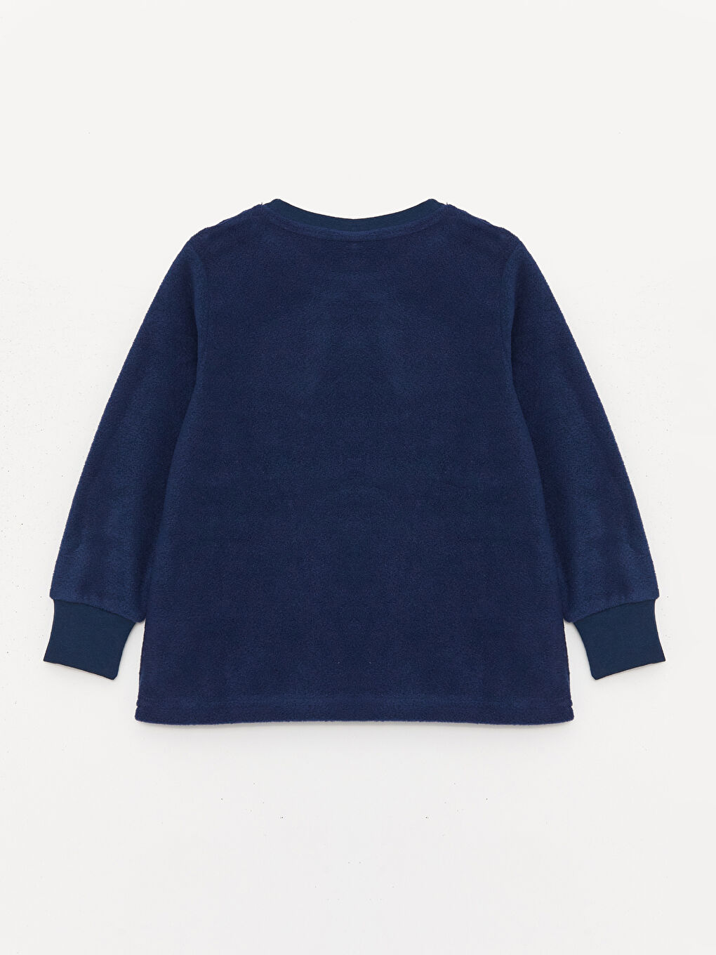 Crew Neck Embroidered Long Sleeve Polar Boys' Pyjama Set-2