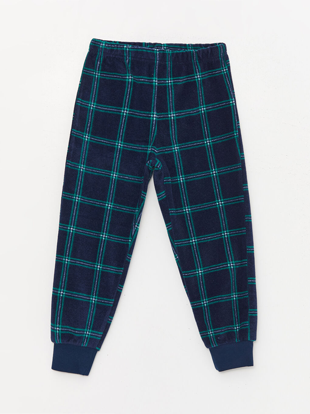 Crew Neck Embroidered Long Sleeve Polar Boys' Pyjama Set-3