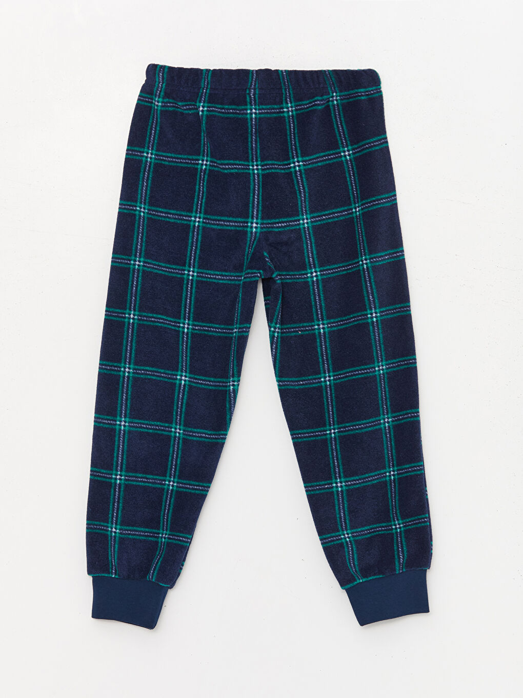 Crew Neck Embroidered Long Sleeve Polar Boys' Pyjama Set-4