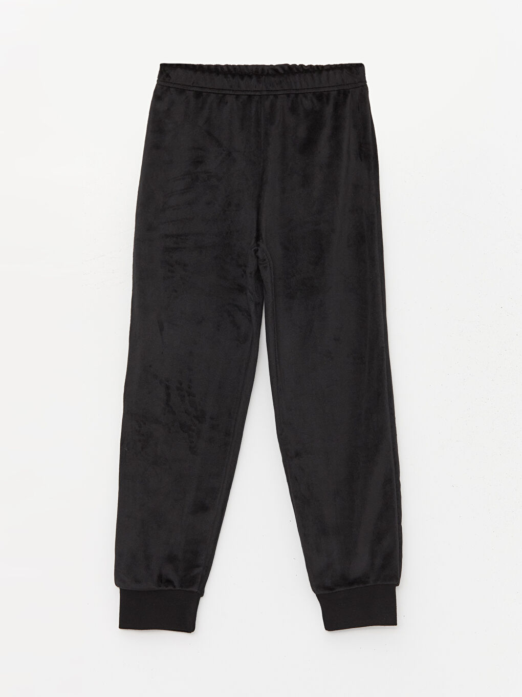 Yeşil Bisiklet Yaka Uzun Kollu Kadife Erkek Çocuk Pijama Takımı-3