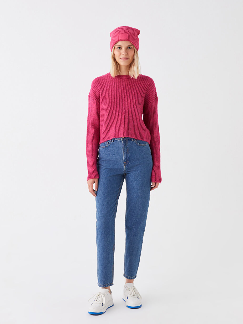 LCW Jeans Mom Fit Women's Jeans -W3AD43Z8-507