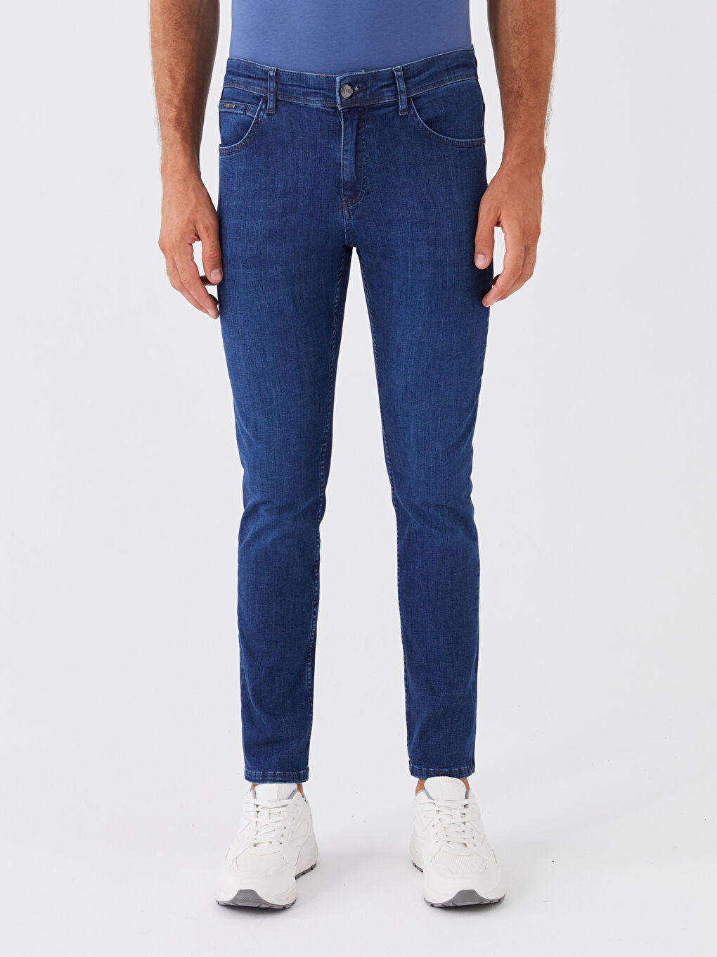 LCW Jeans Orta İndigo Rodeo 750 Slim Fit Erkek Jean Pantolon - 2